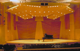 concert music venues aspen tent campus festival harris hall joan irving seats school