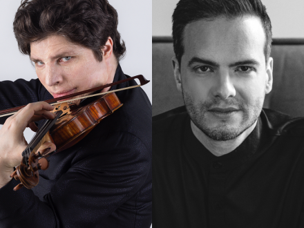 Augustin Hadelich violin and Francesco Piemontesi piano